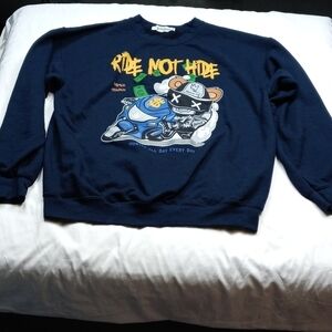3fortyinc Ride not Hide mens large sweatshirt